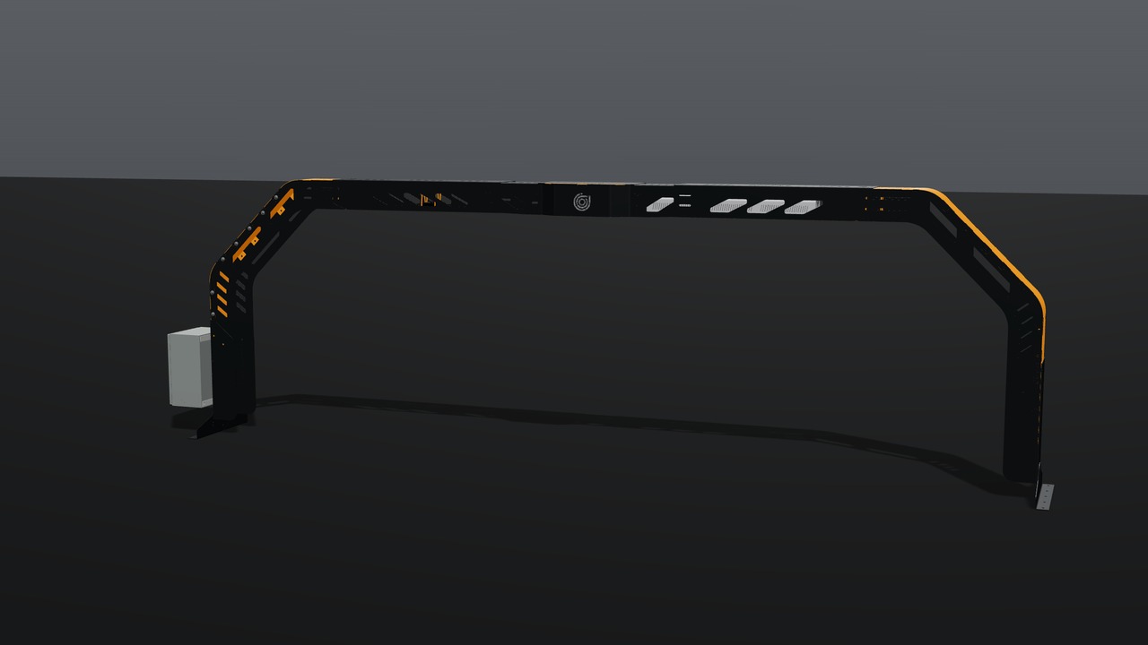 The Threadscan unit: an adjustable frame with industrial cameras and lighting, mounted over the folder.